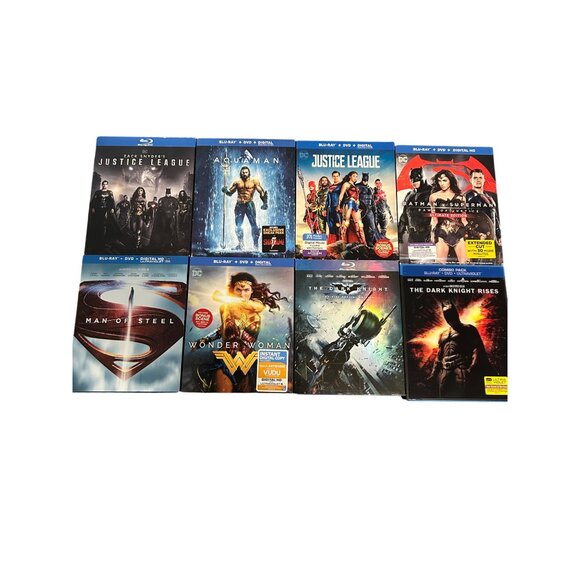 DC Superhero Movie Collection Blu-Ray/DVD/Digital HD Set - Picture 1 of 4